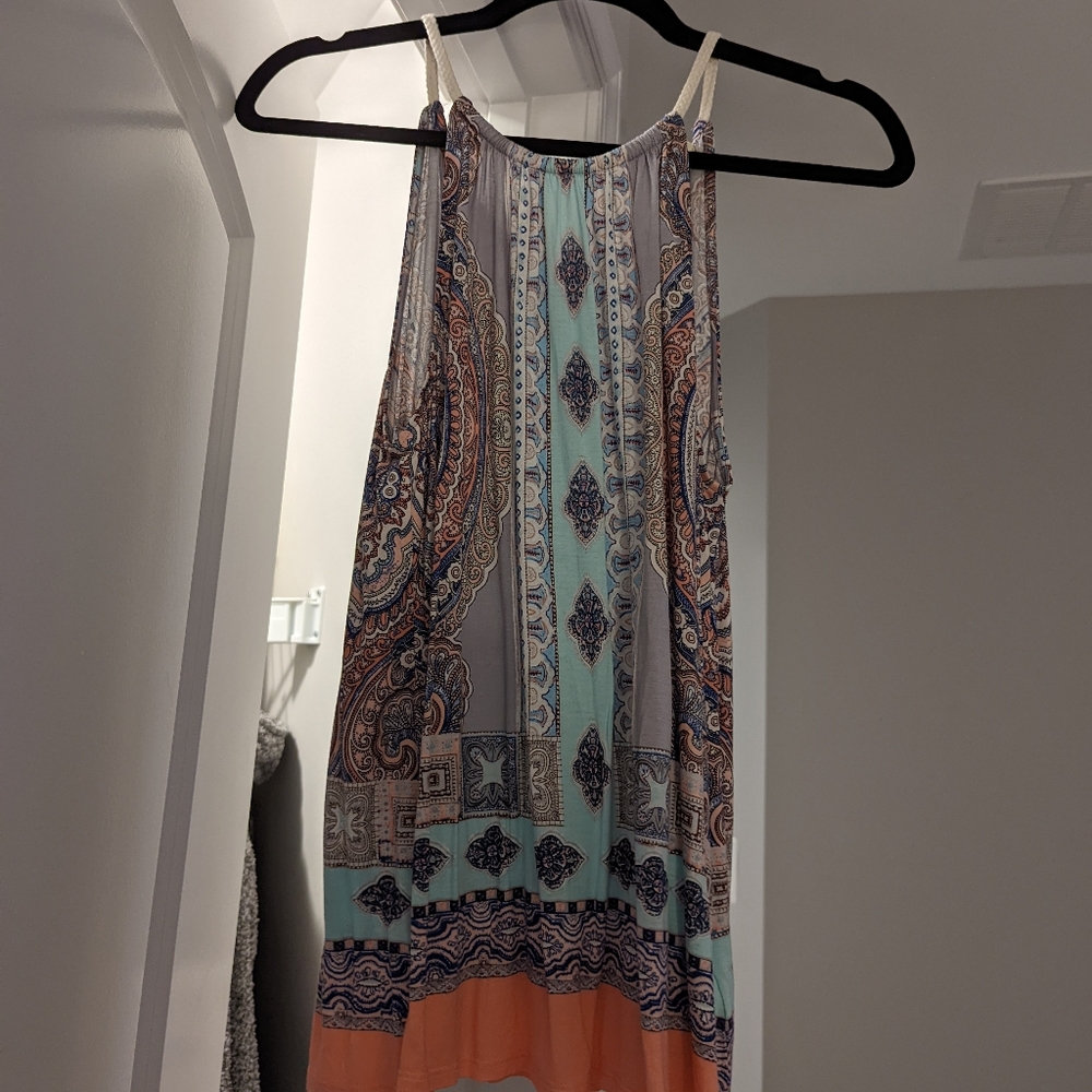 Anthropologie halter tank